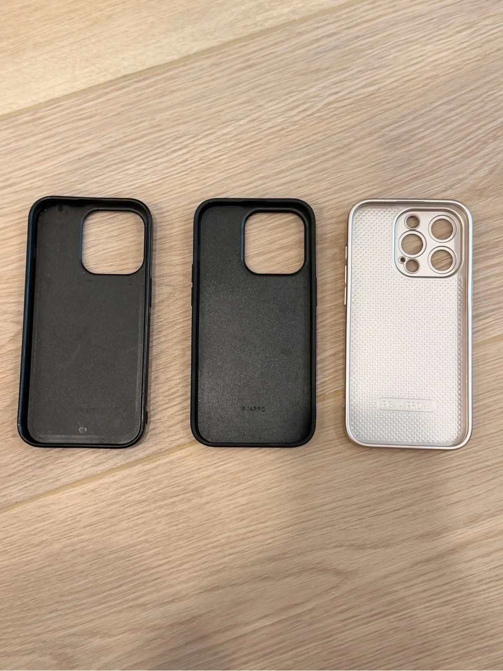EUC Iphone 14 Pro Triple Phone Case Set